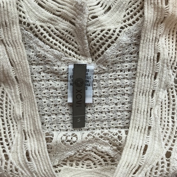 XCVI Crochet Shirt - Picture 4 of 6
